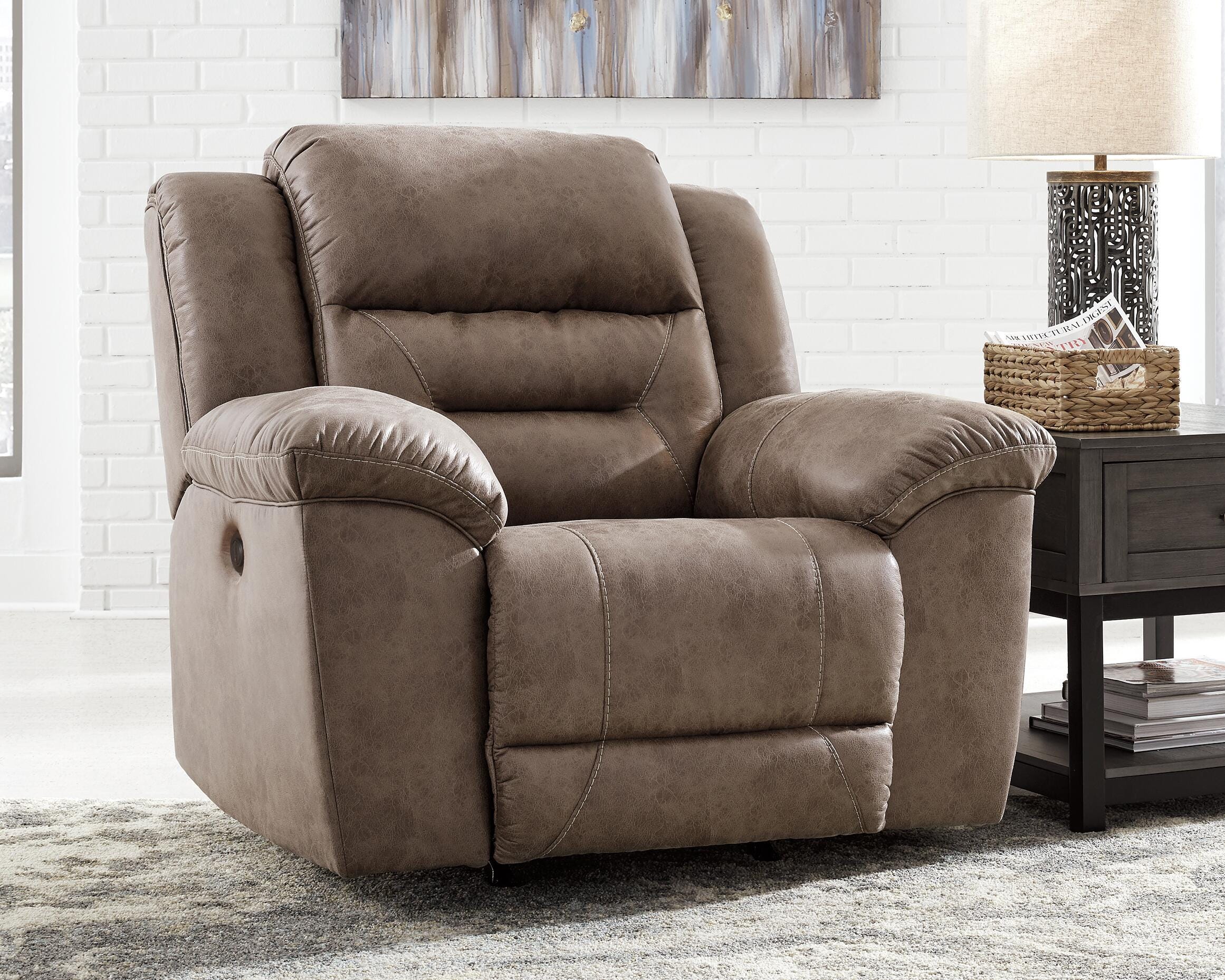 Bridgewater Reclining Loveseat and Power Recliner