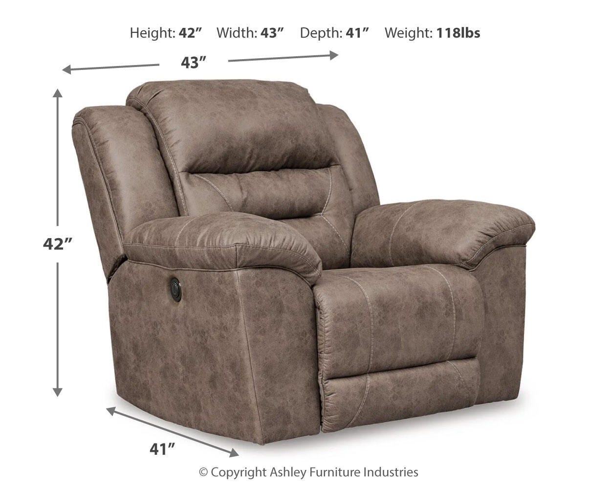 Bridgewater Reclining Loveseat and Power Recliner