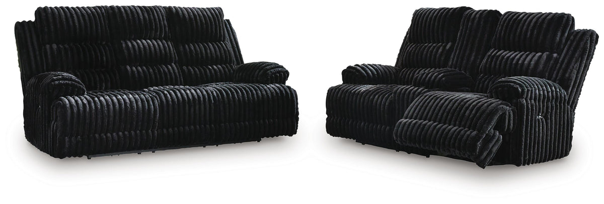 Rhines Falls Power Reclining Sofa and Loveseat