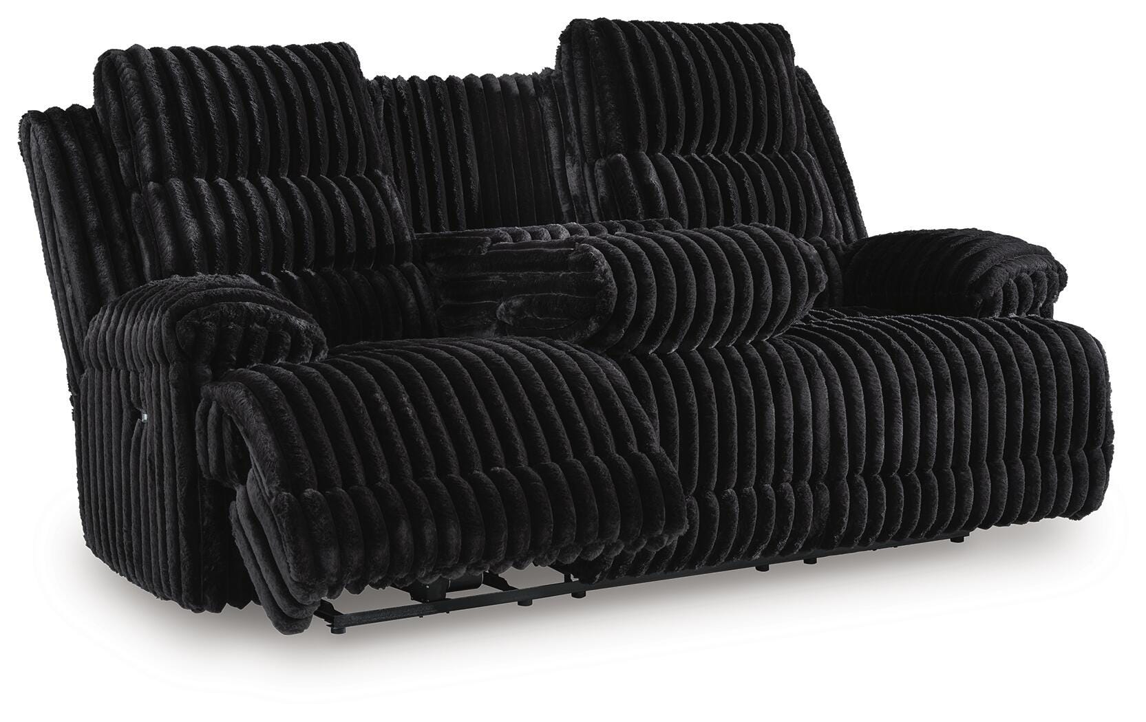 Rhines Falls Power Reclining Sofa with Drop Down Table