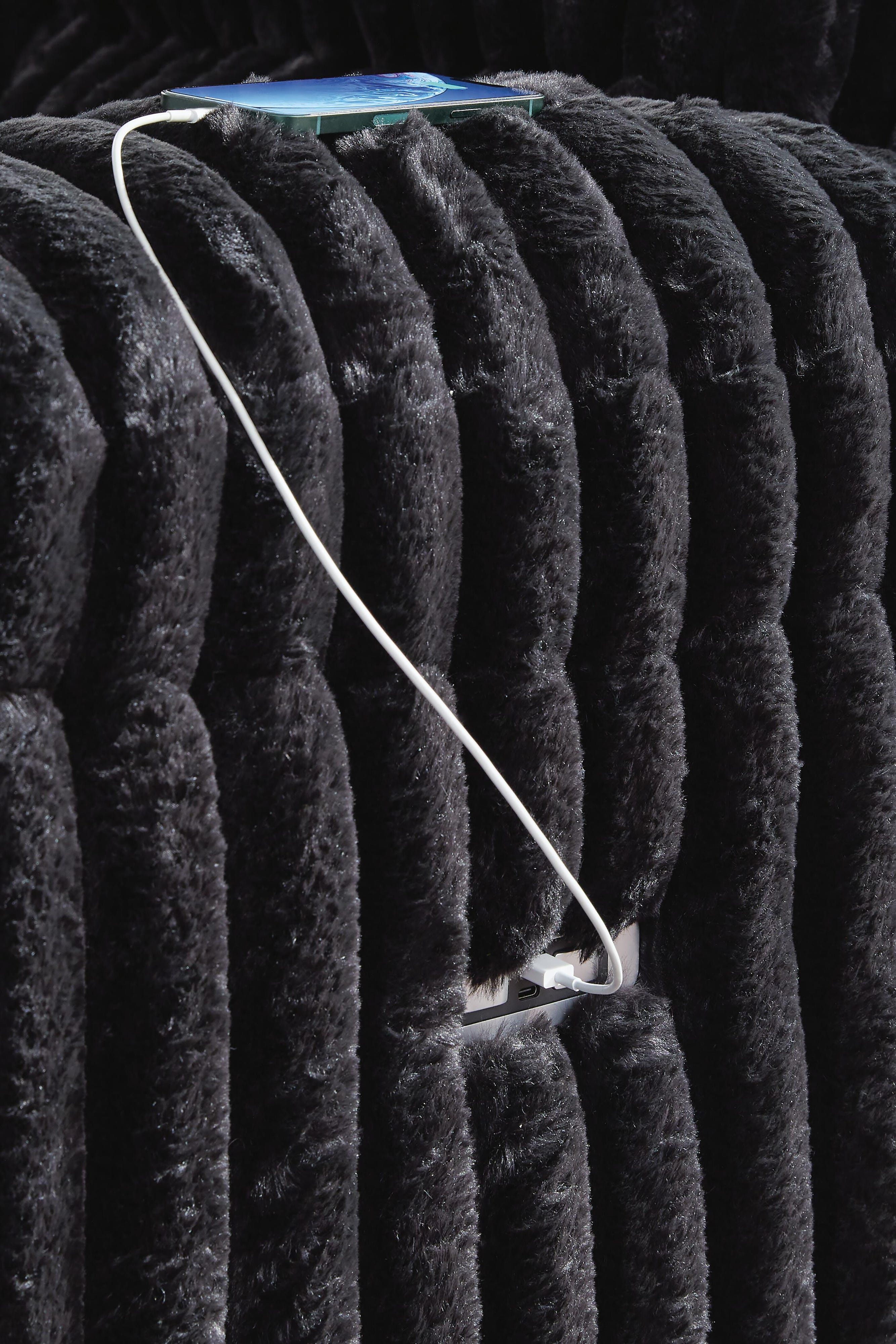 Rhines Falls Power Reclining Sofa with Drop Down Table