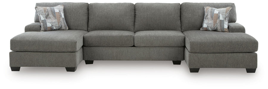 Clarington 3-Piece Sectional with Double Chaise