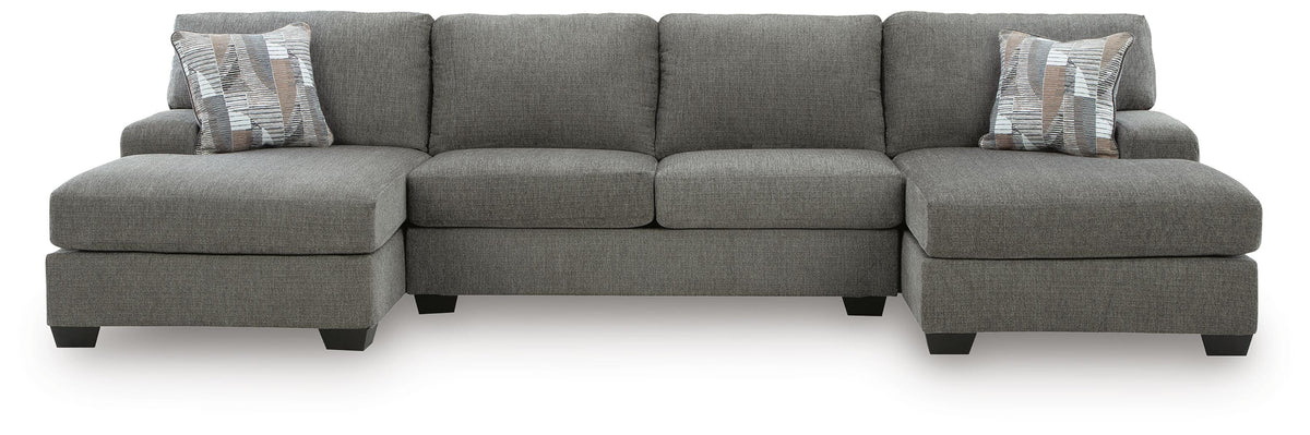Clarington 3-Piece Sleeper Sectional with Double Chaise