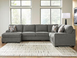 Clarington 3-Piece Sectional with Chaise