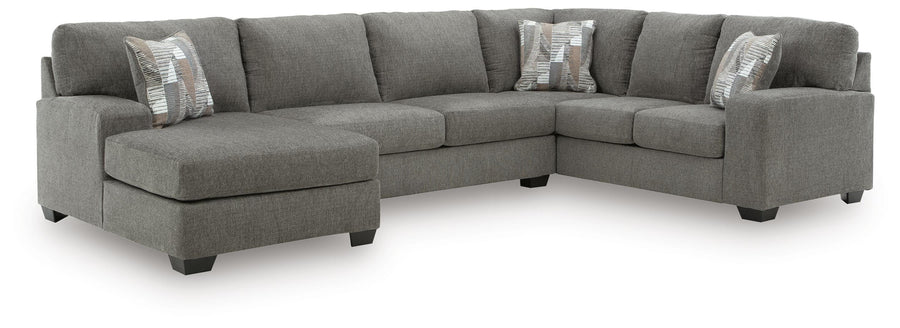 Clarington 3-Piece Sectional with Chaise