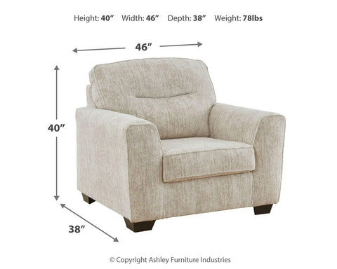 Lonoke Oversized Chair and Ottoman