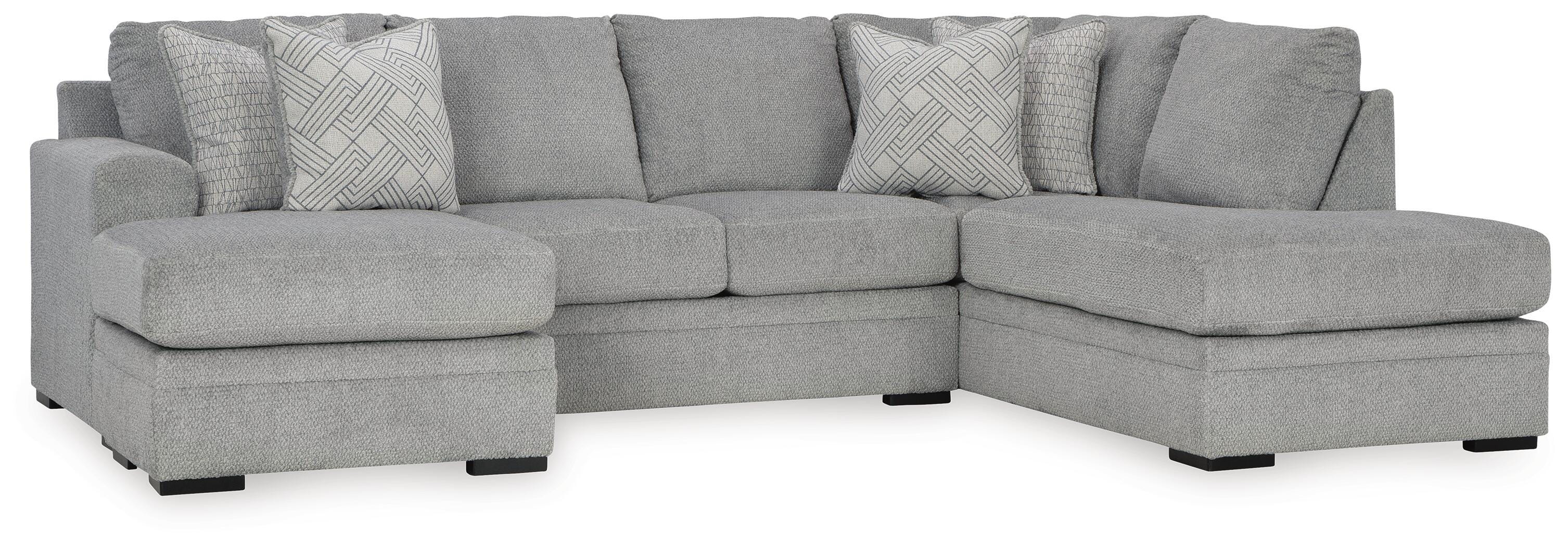 Oasis 2-Piece Sectional with Ottoman