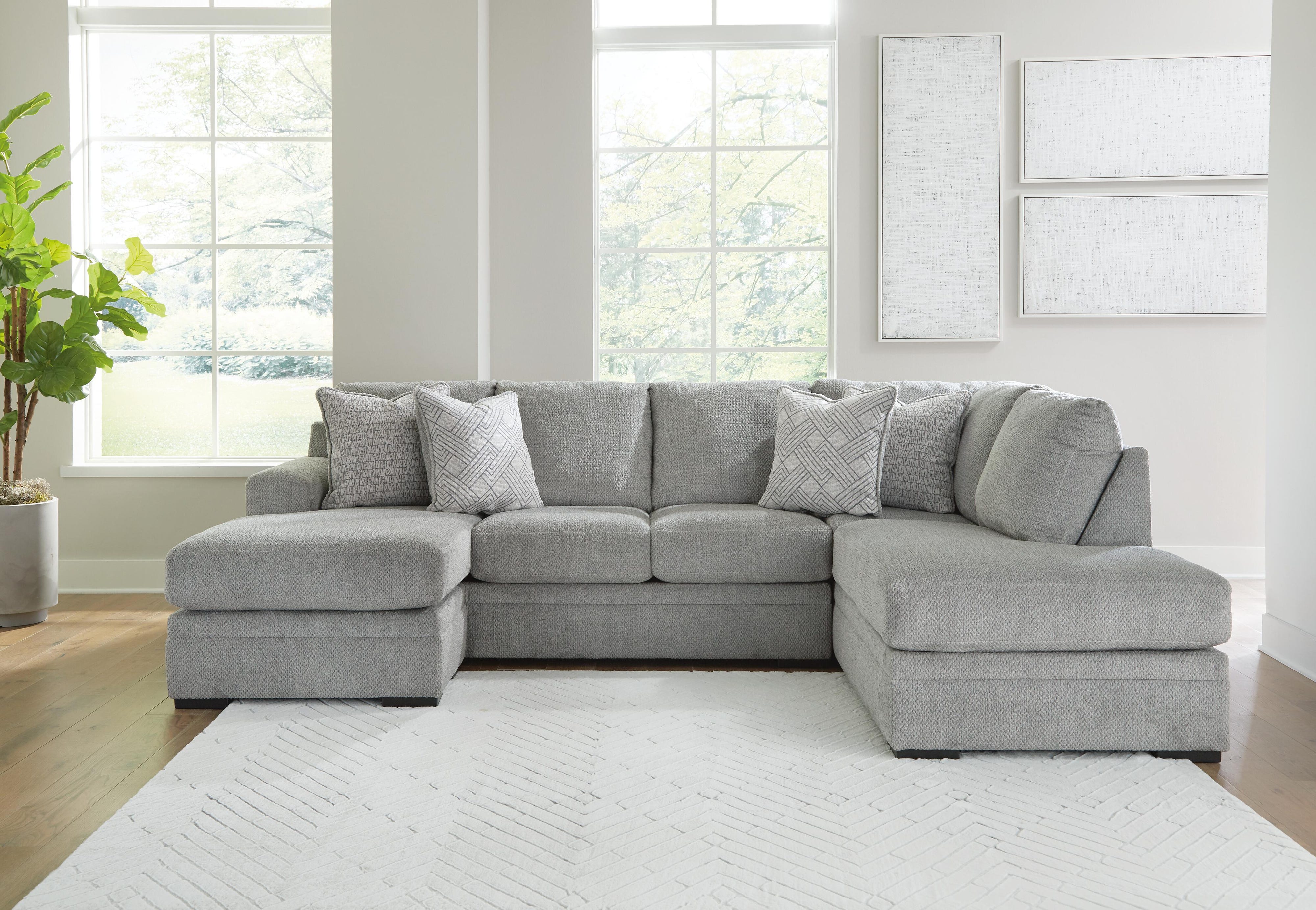 Oasis 2-Piece Sectional with Ottoman