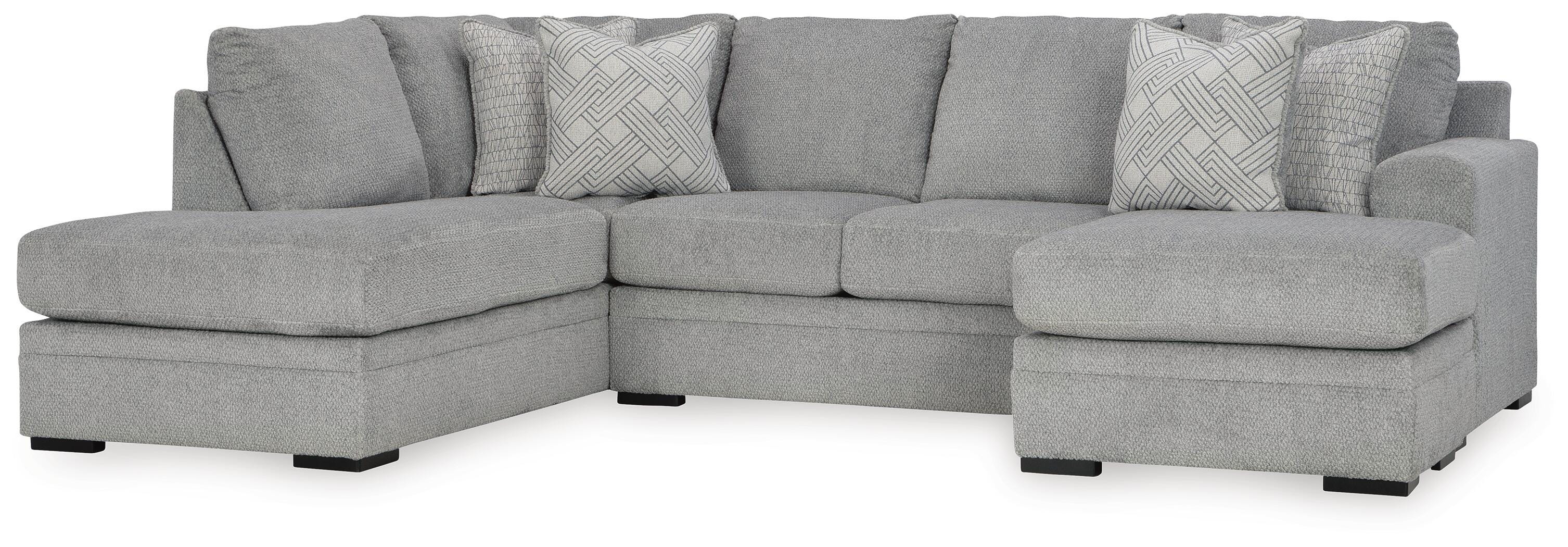 Oasis 2-Piece Sectional with Ottoman