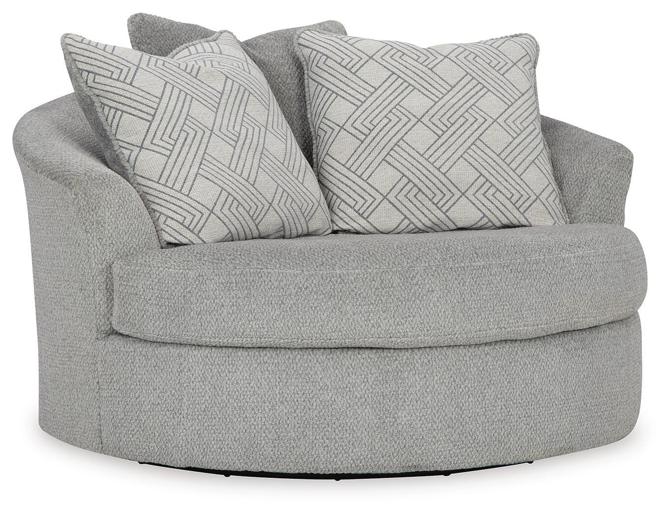 Oasis Oversized Swivel Accent Chair