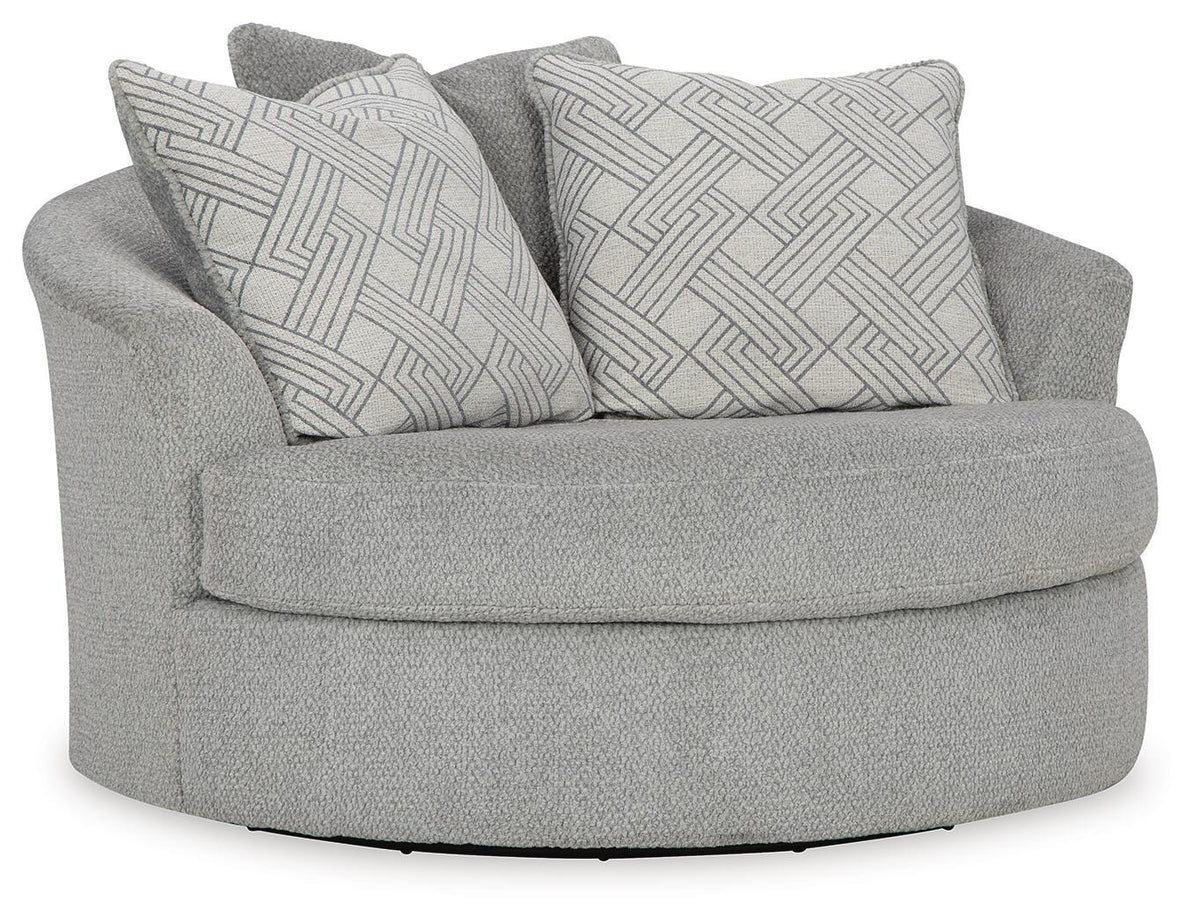 Oasis Oversized Swivel Accent Chair