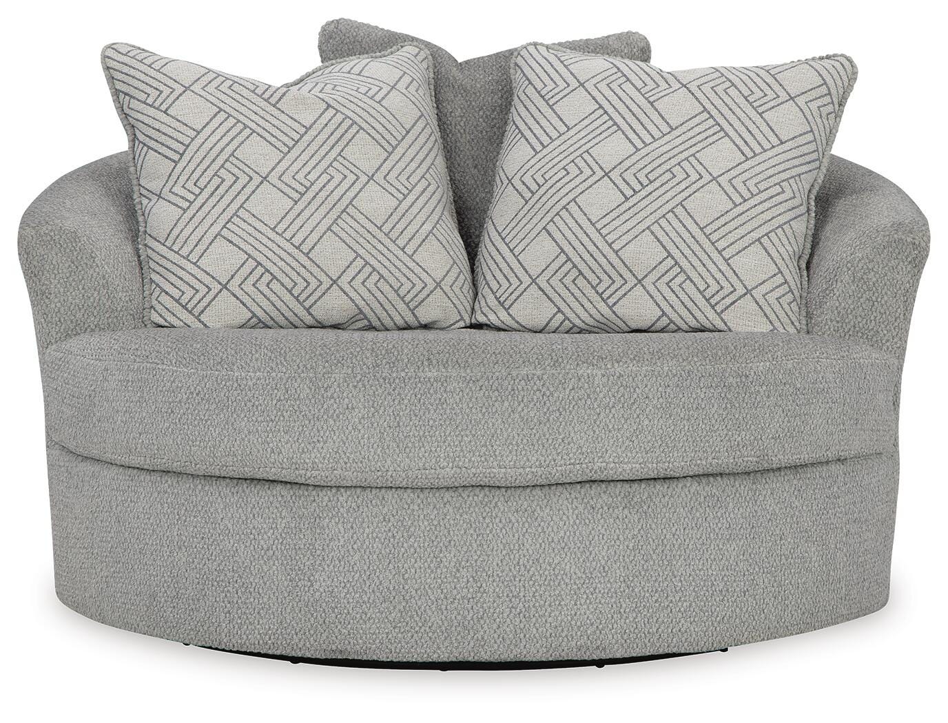 Oasis Oversized Swivel Accent Chair