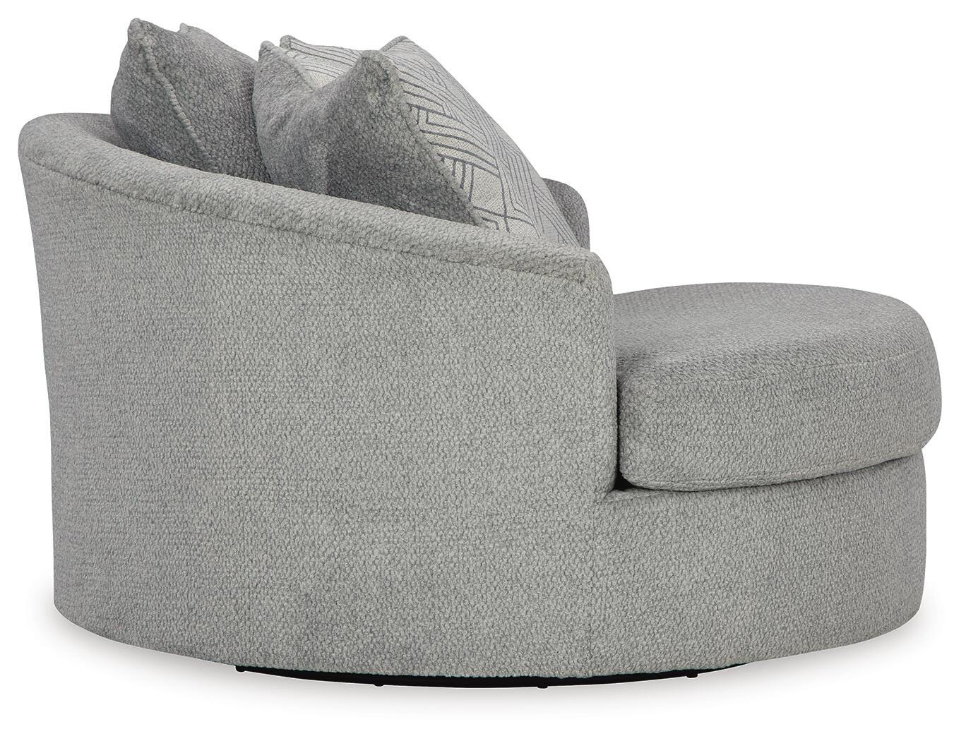 Oasis Oversized Swivel Accent Chair