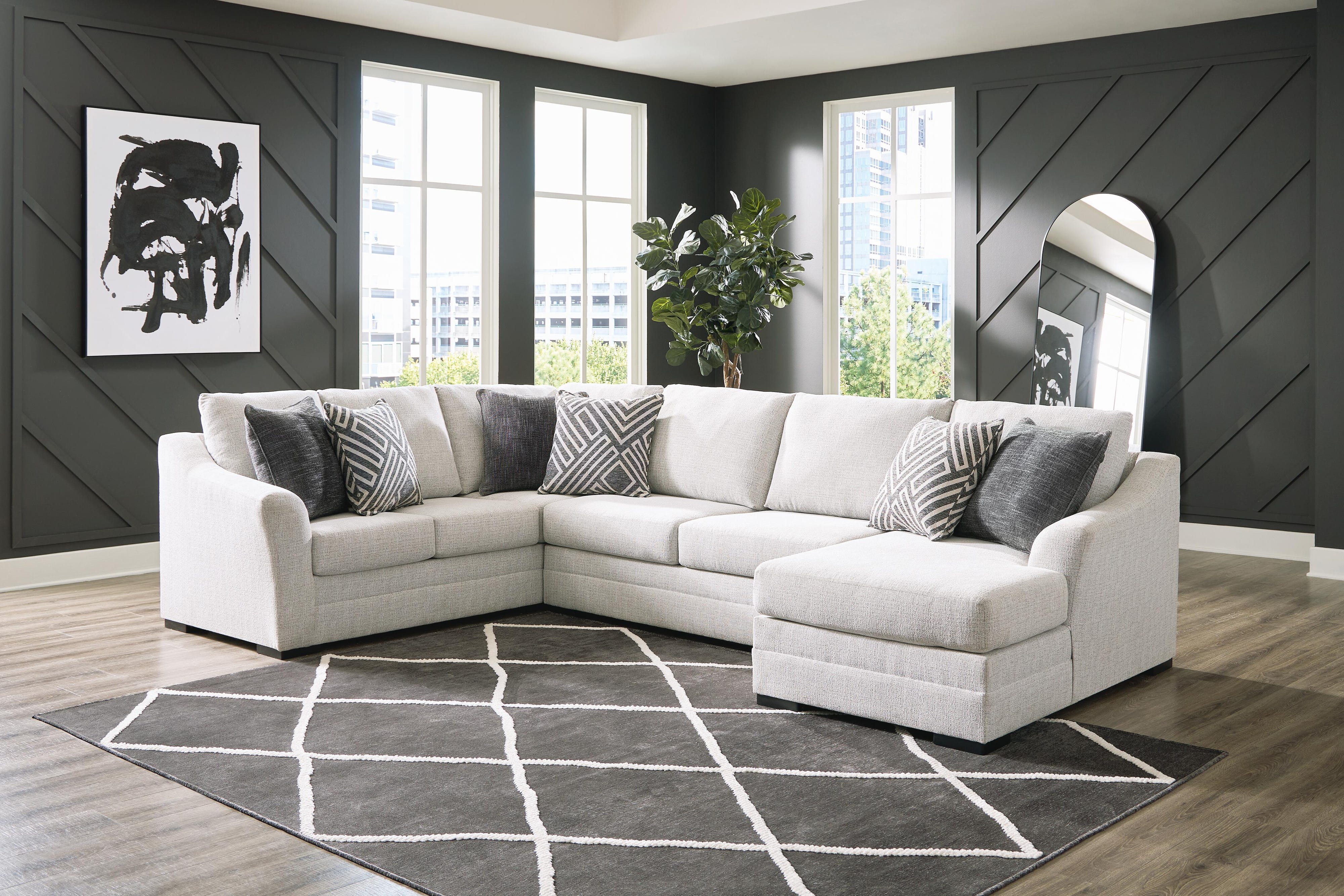 Heatherstone 3-Piece Sectional with Chaise