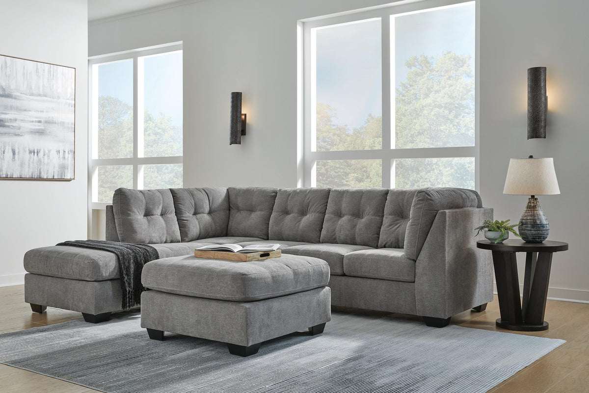 Parkview 2-Piece Sectional with Ottoman