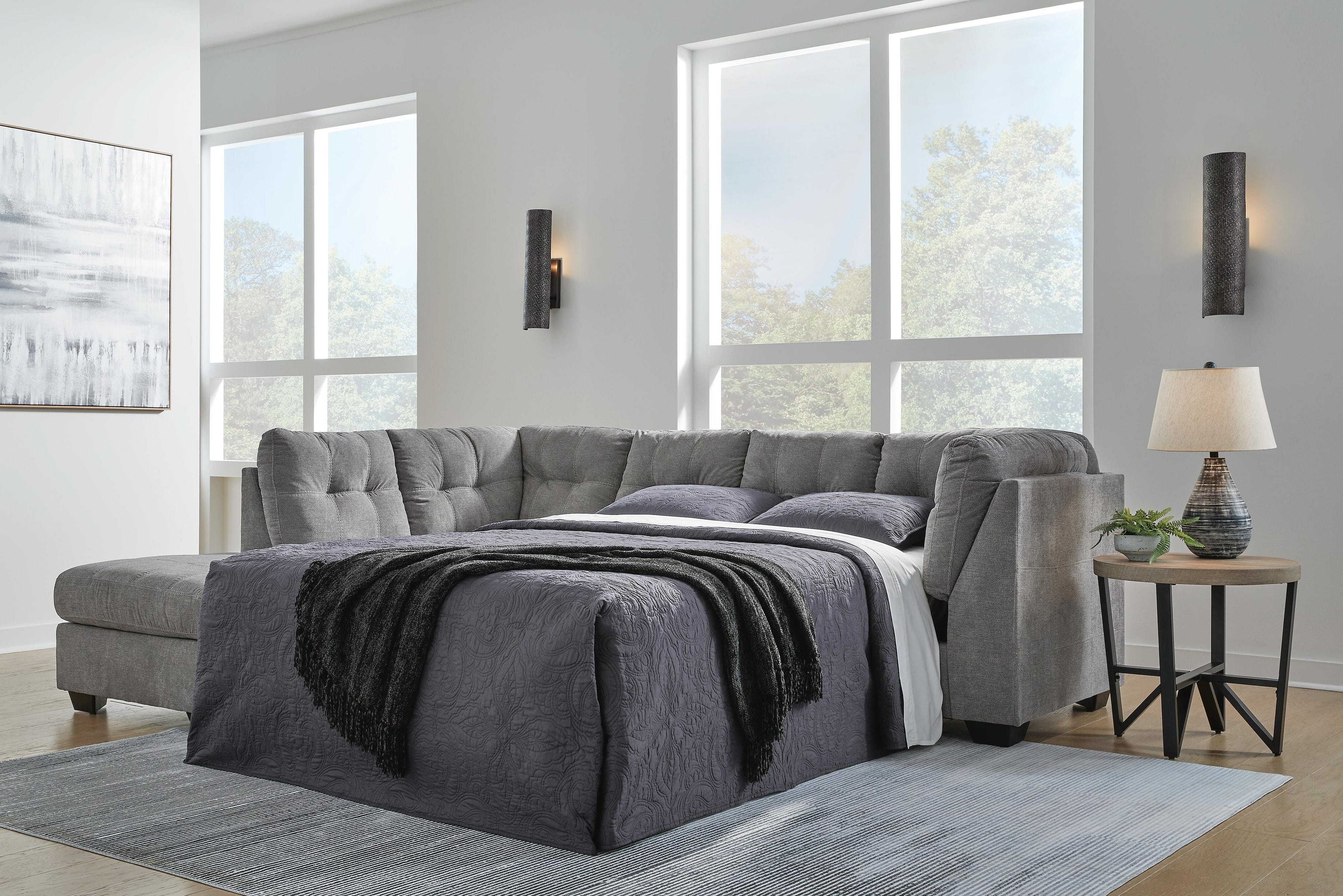 Marleton 2-Piece Sleeper Sectional with Chaise