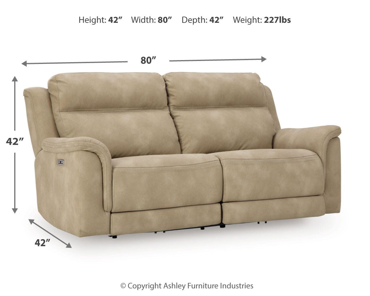 Next-Gen Durapella Power Reclining Sofa