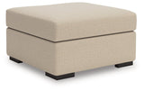 Rosewood Oversized Accent Ottoman
