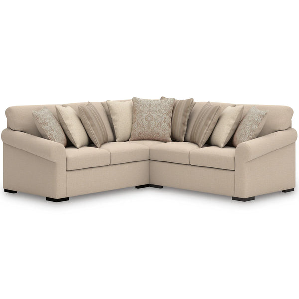 Rosewood L Shaped Sectional