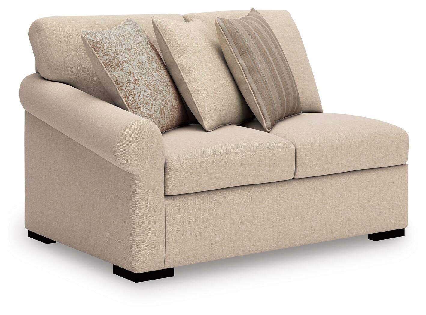 Rosewood L Shaped Sectional