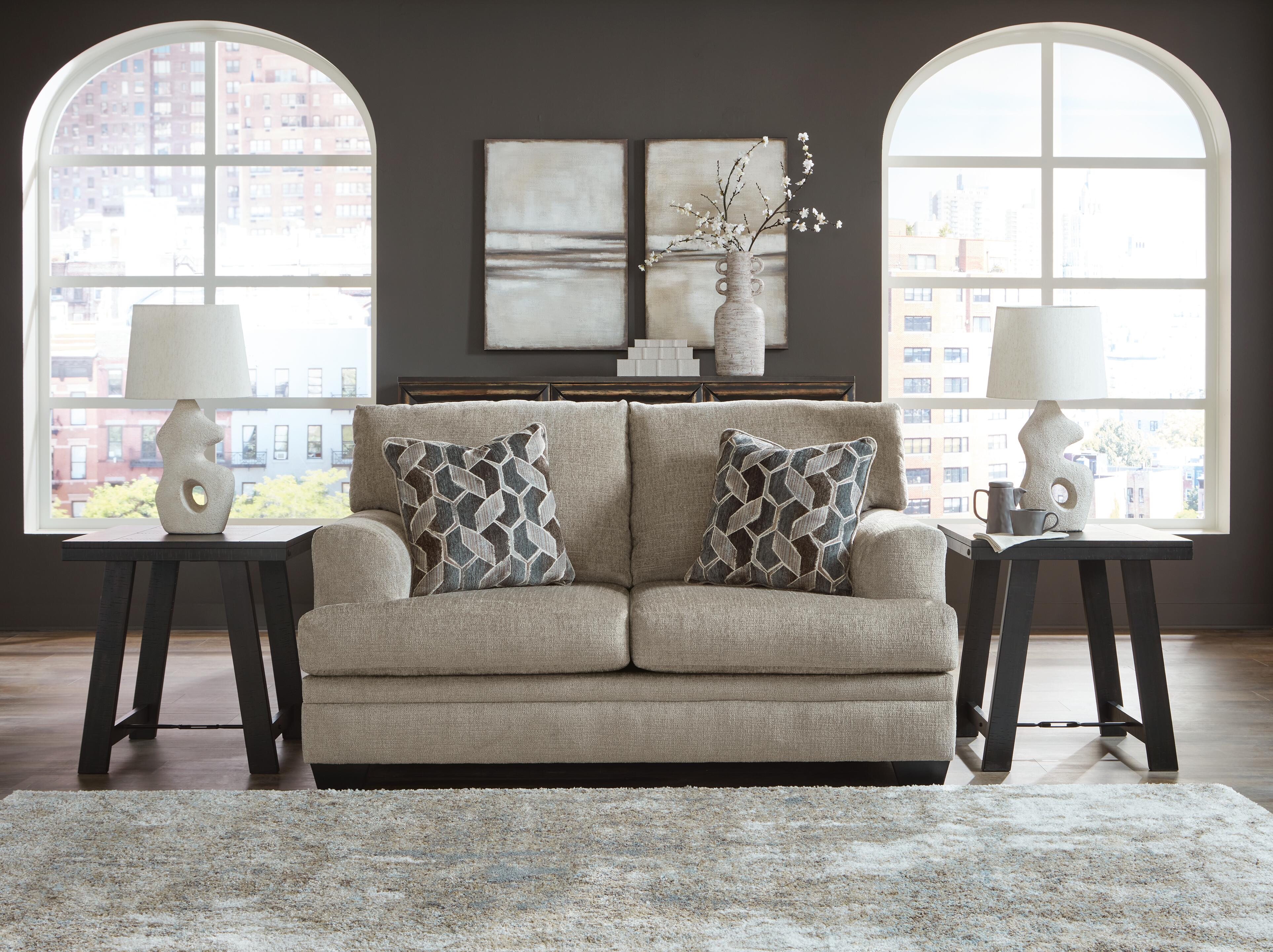Birchwell Sofa, Loveseat, Oversized Chair and Ottoman
