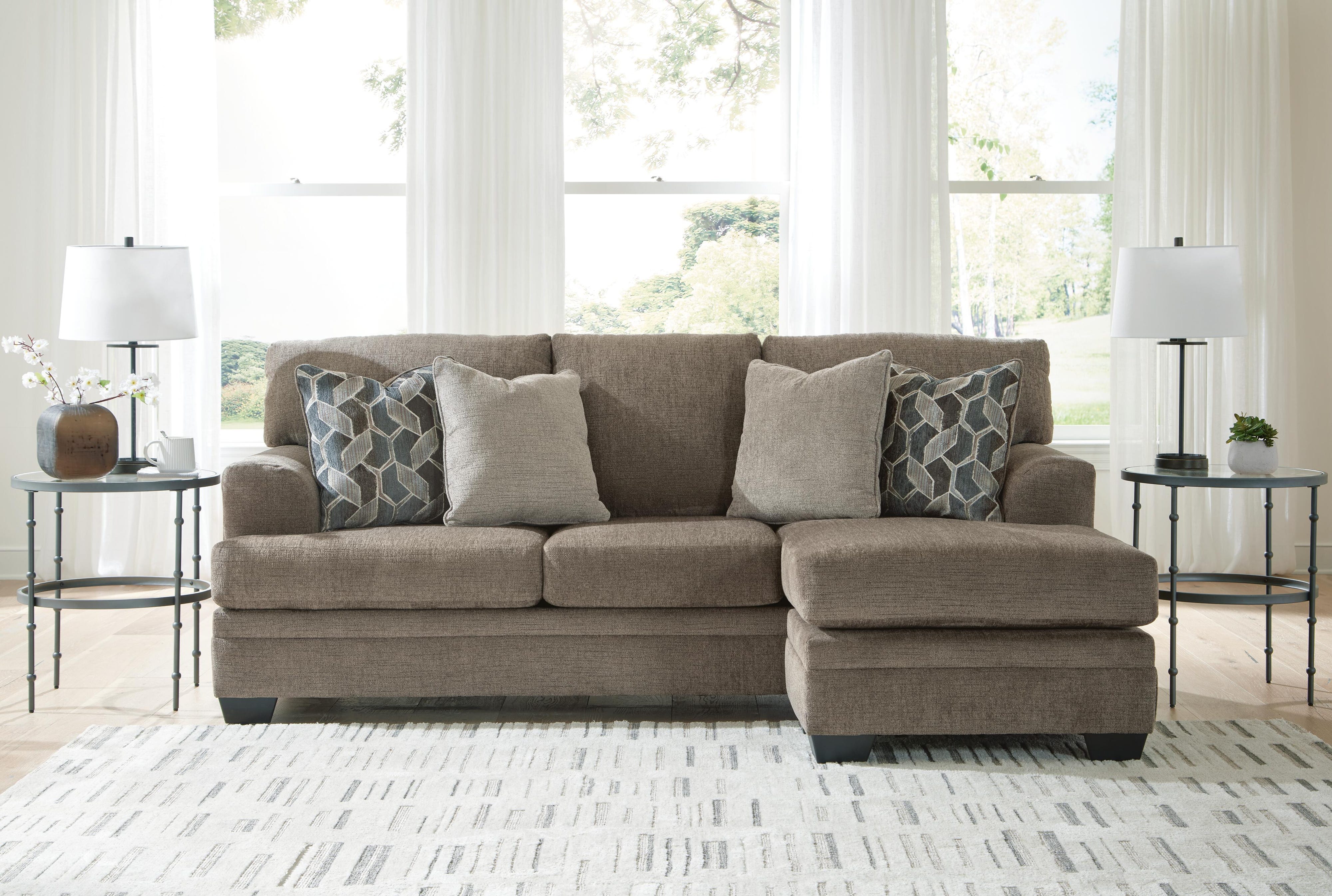 Birchwell Sofa Chaise and Recliner