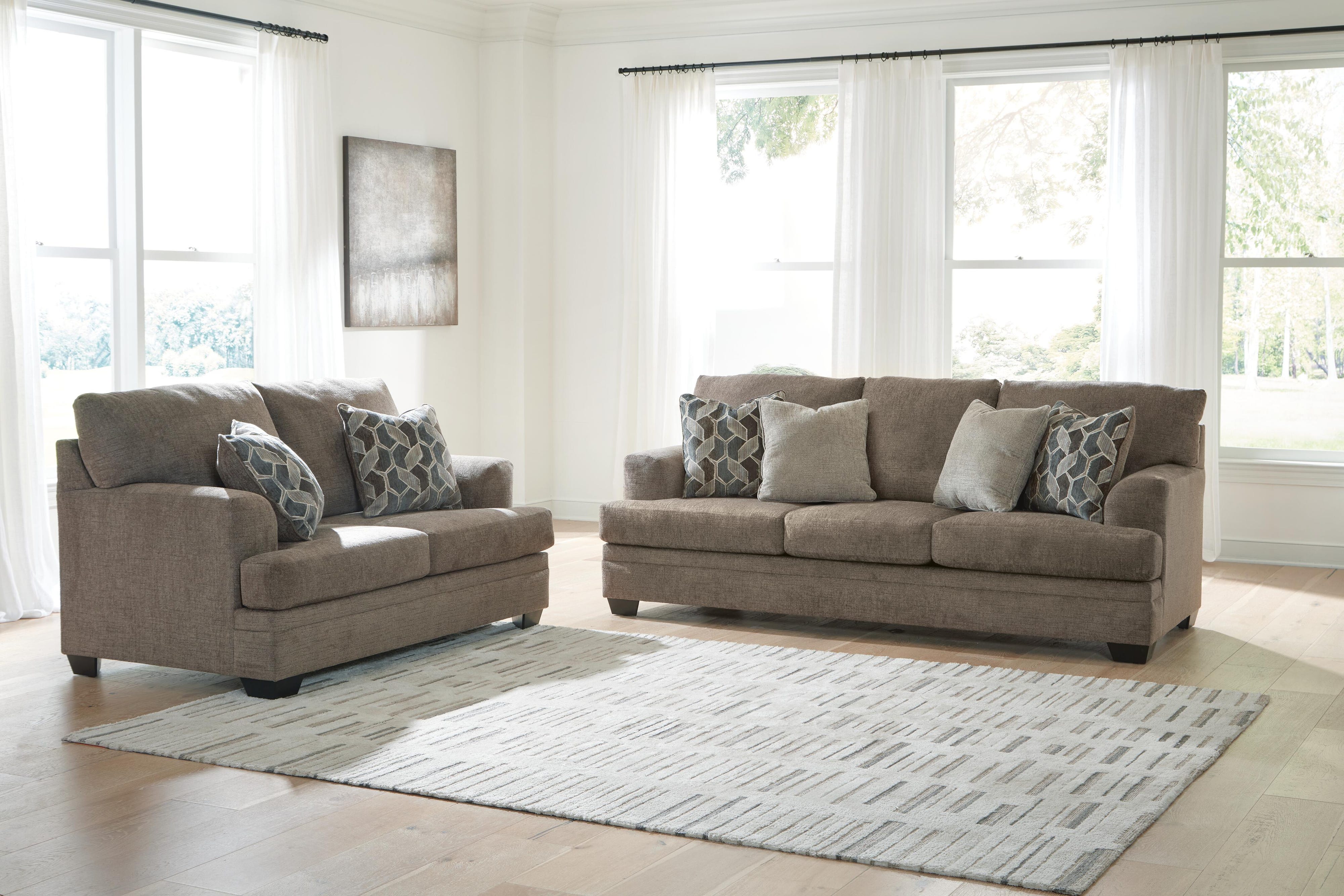 Stonemeade Sofa, Loveseat, Chair and Ottoman