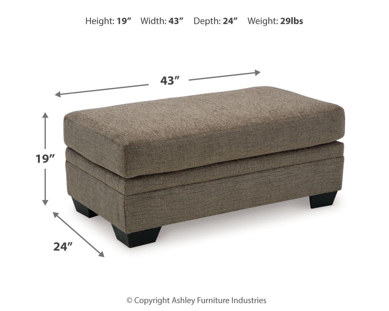 Stonemeade Sofa, Loveseat, Chair and Ottoman