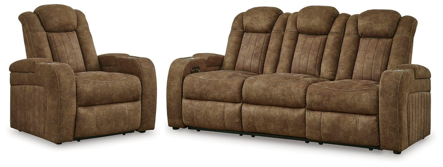 Wolfridge Power Reclining Sofa and Power Recliner