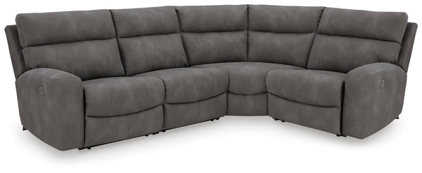 Havenridge 4-Piece Power Reclining Sectional