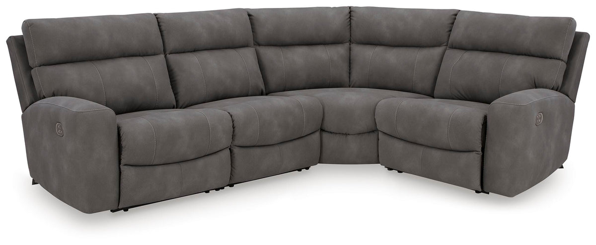 Havenridge 4-Piece Power Reclining Sectional