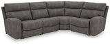 Havenridge 4-Piece Power Reclining Sectional