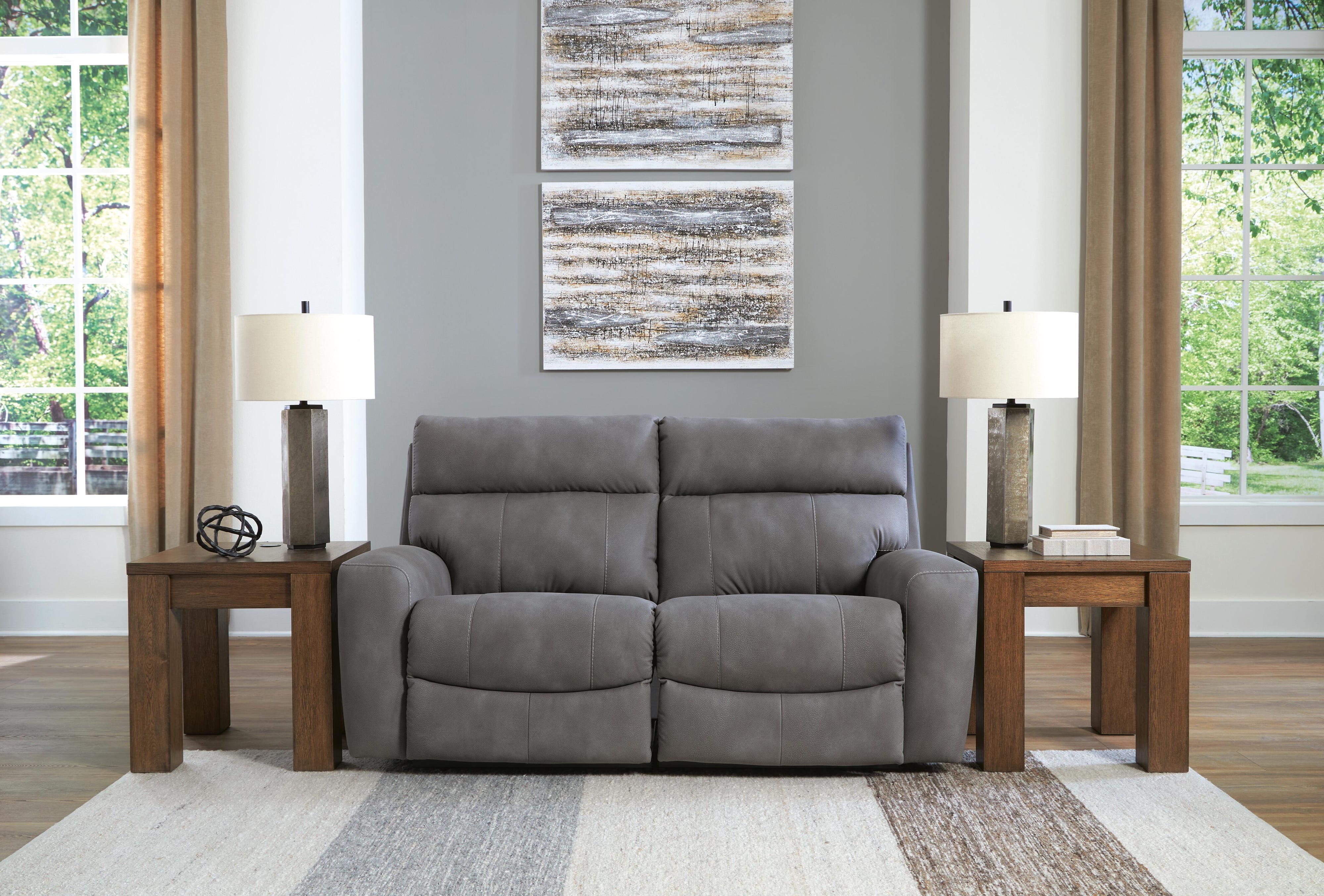 Next-Gen DuraPella Performance Fabric Dual Power Reclining Loveseat Set