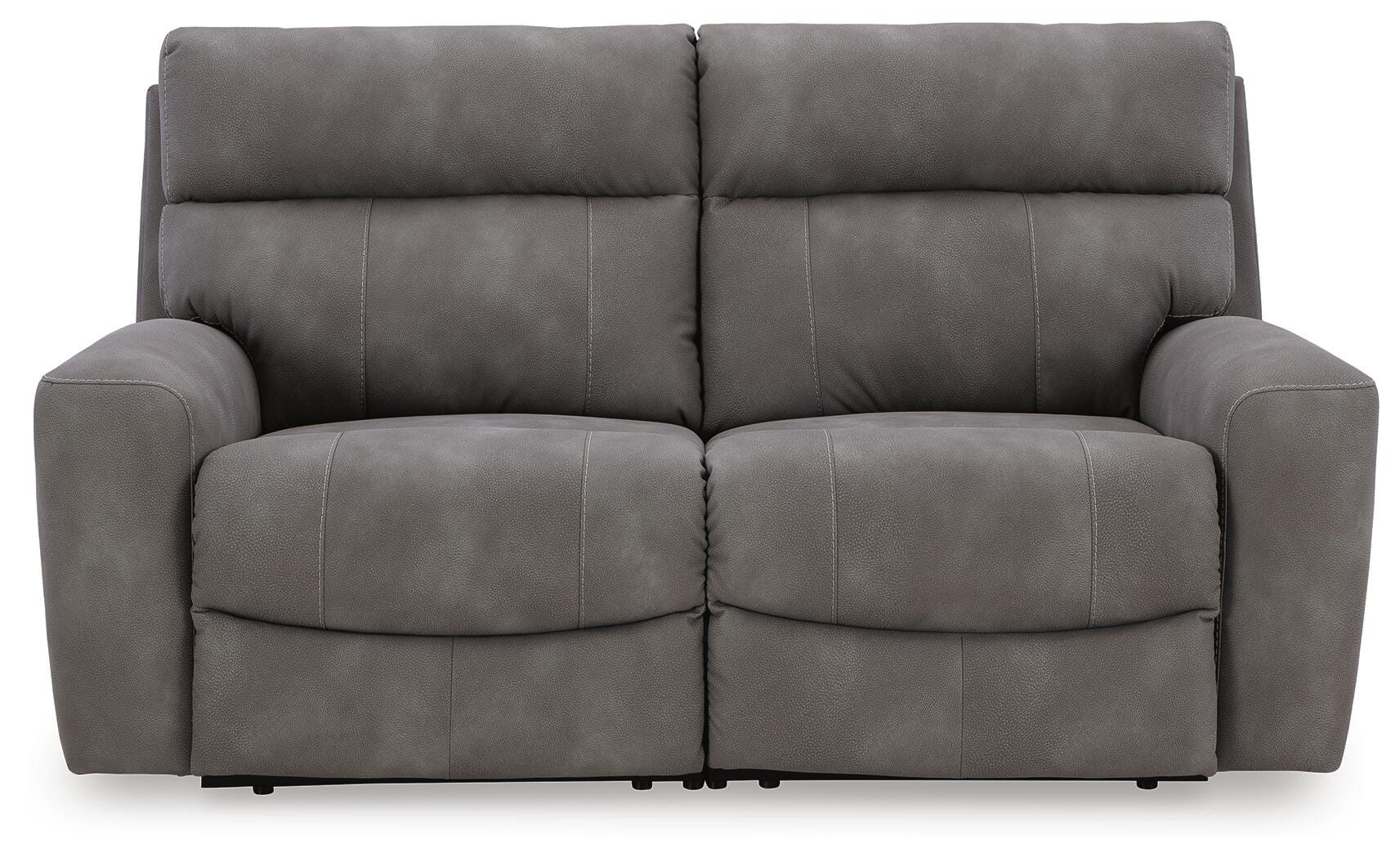 Next-Gen DuraPella Performance Fabric Dual Power Reclining Sofa and Loveseat