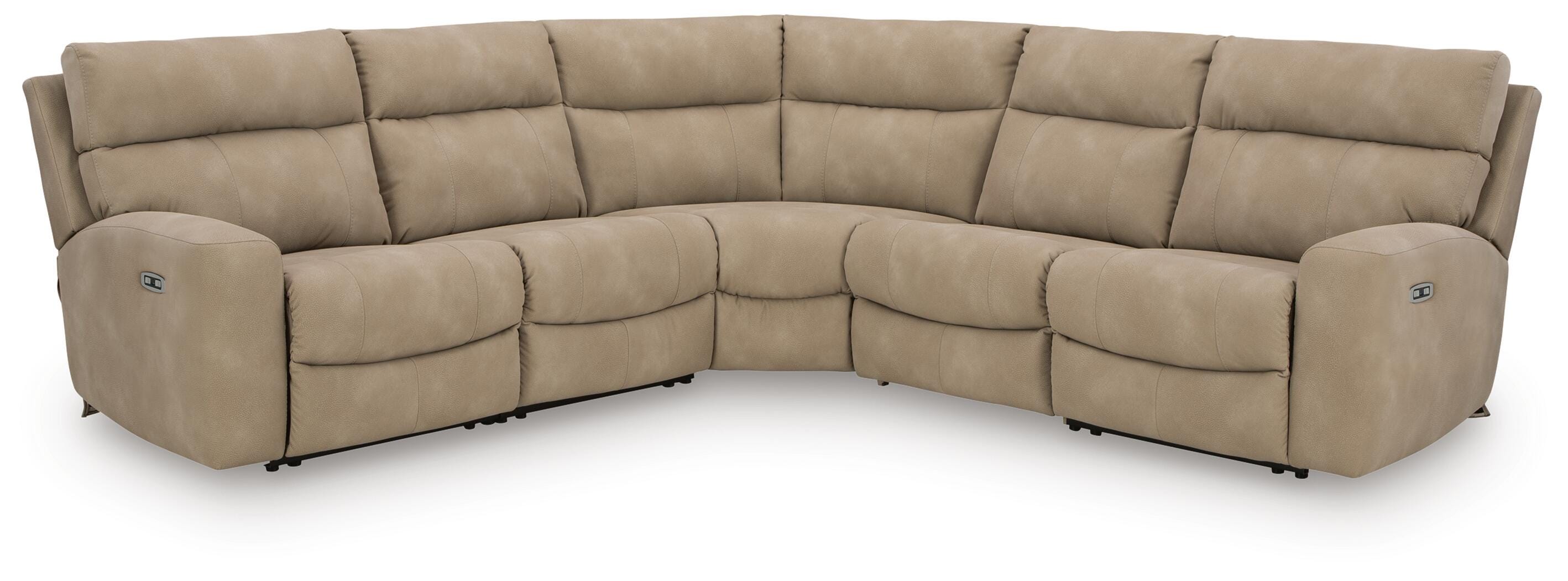 Next-Gen Durapella 5-Piece Power Reclining Sectional