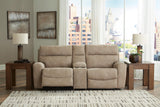 Next-Gen Durapella 3-Piece Power Reclining Sectional Loveseat with Console