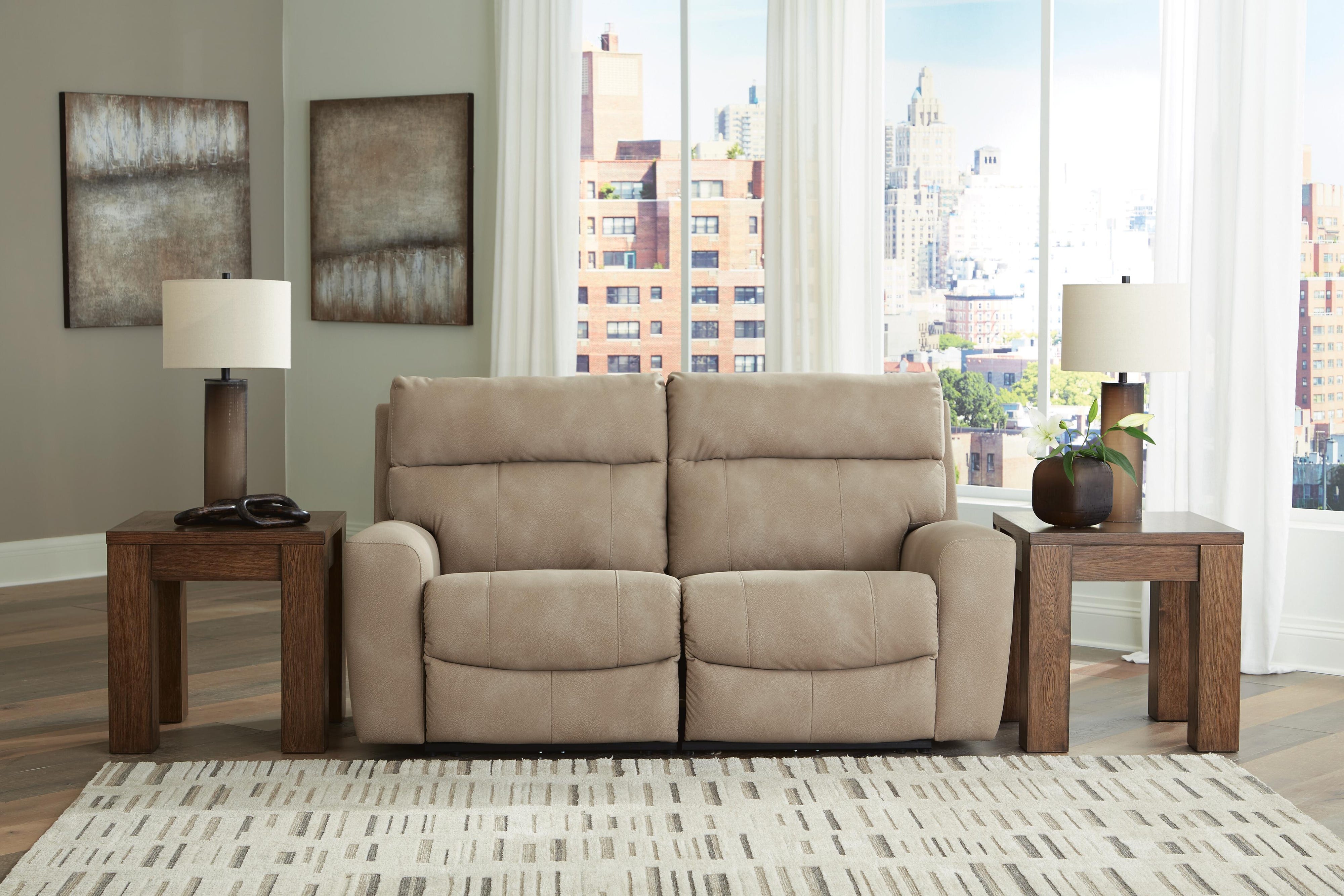 Next-Gen Durapella 2-Piece Power Reclining Sectional Loveseat