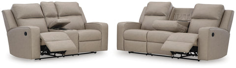 Lavenhorne Manual Reclining Sofa and Loveseat
