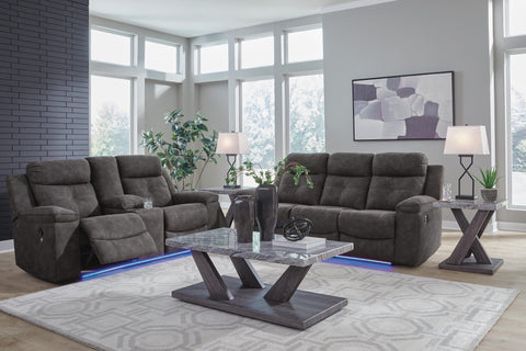 Brysonview Reclining Sofa and Loveseat
