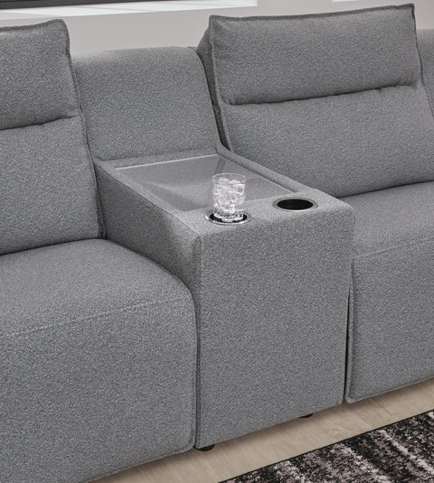 Westbridge 6-Piece Power Reclining Sectional with Console