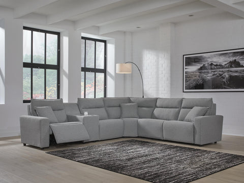 Westbridge 6-Piece Power Reclining Sectional with Console