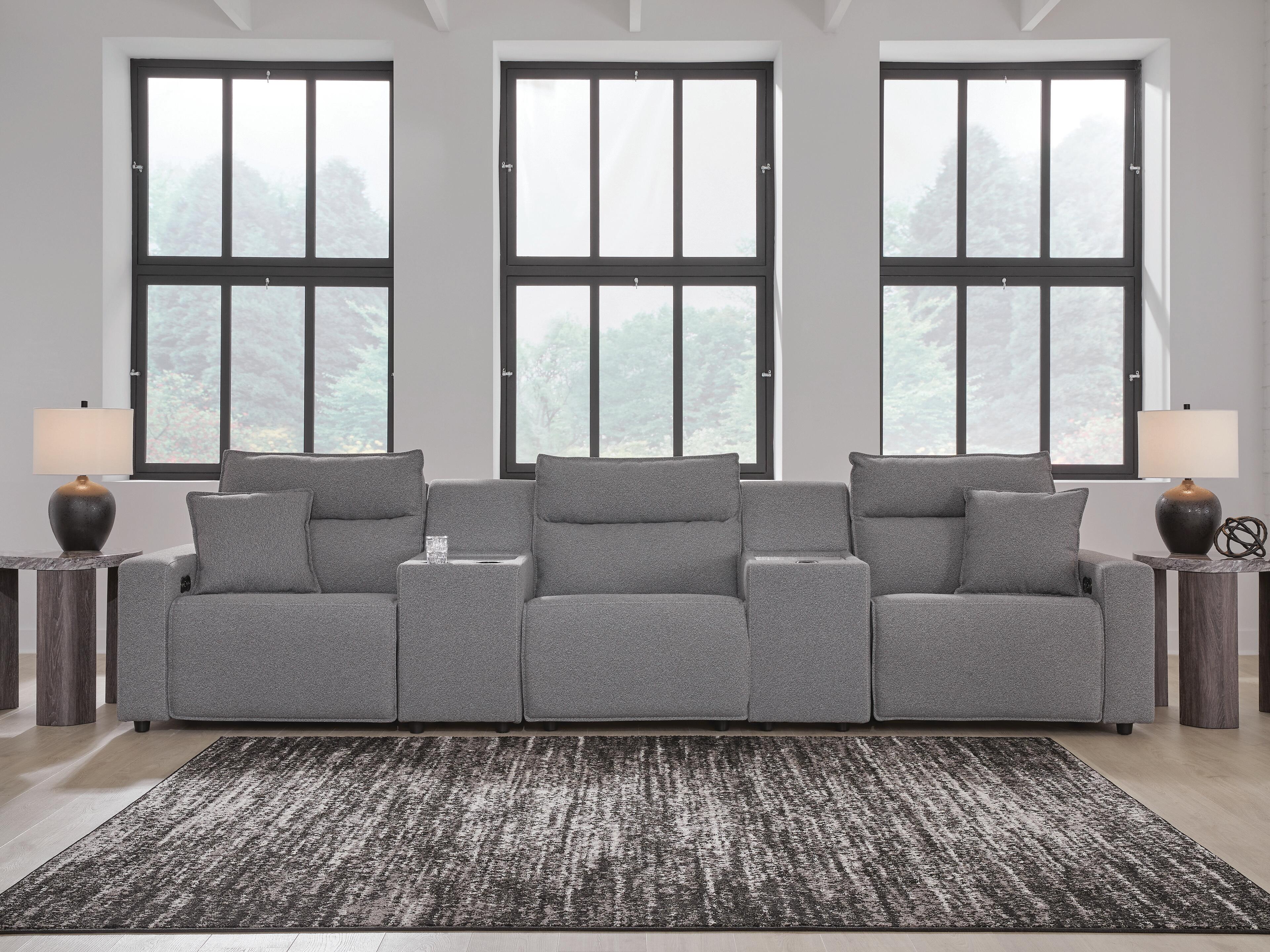 Modmax II 5-Piece Power Reclining Sectional with Consoles