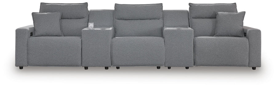 Westbridge 5-Piece Reclining Sectional with Consoles