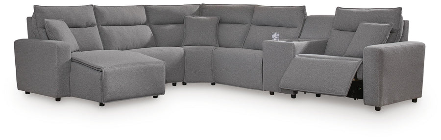 Modmax II 6-Piece Power Reclining Sectional with Chaise and Console