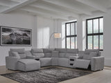 Modmax II 7-Piece Power Reclining Sectional with Chaise and Audio Consoles