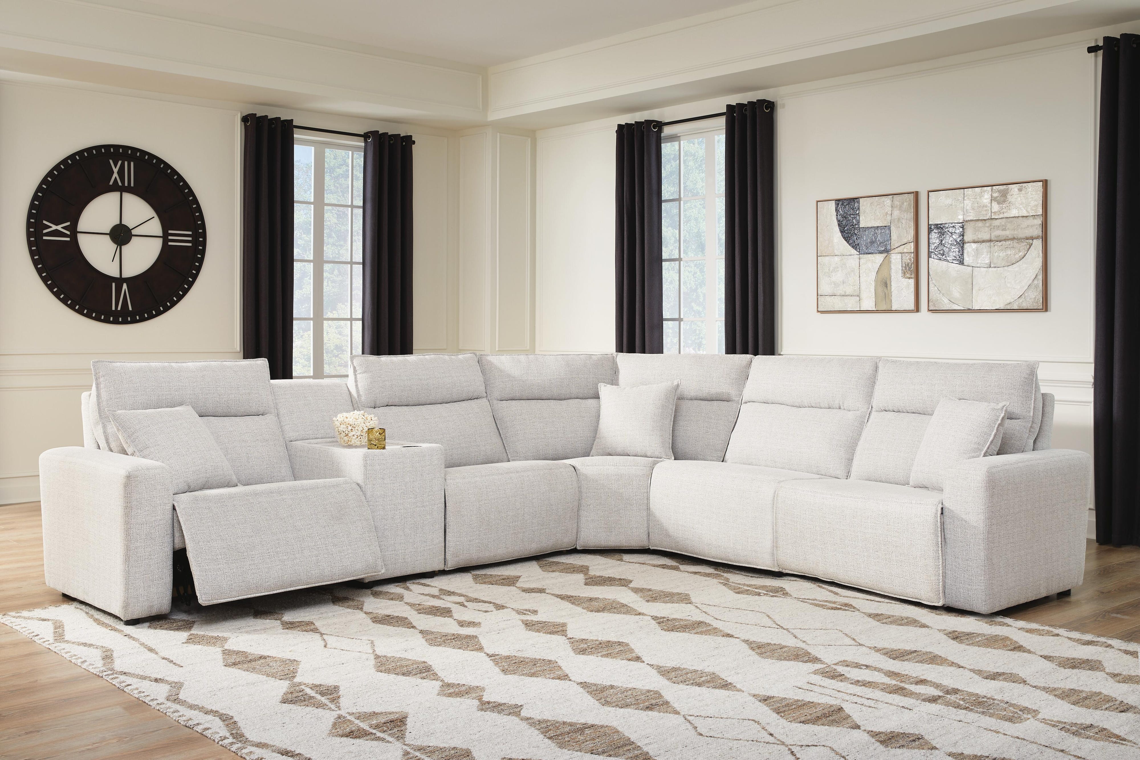Modmax II 6-Piece Power Reclining Sectional with Console