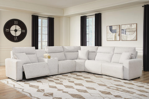 Westbridge 6-Piece Power Reclining Sectional with Console