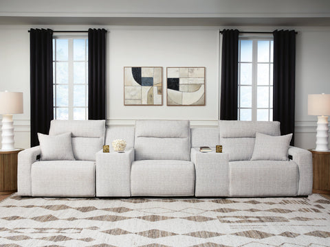 Westbridge 5-Piece Power Reclining Sectional with Consoles