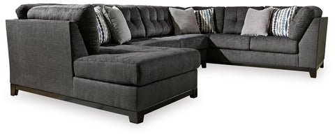 Reidshire 3-Piece Sectional with Ottoman