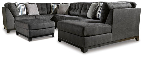 Reidshire 3-Piece Sectional with Ottoman